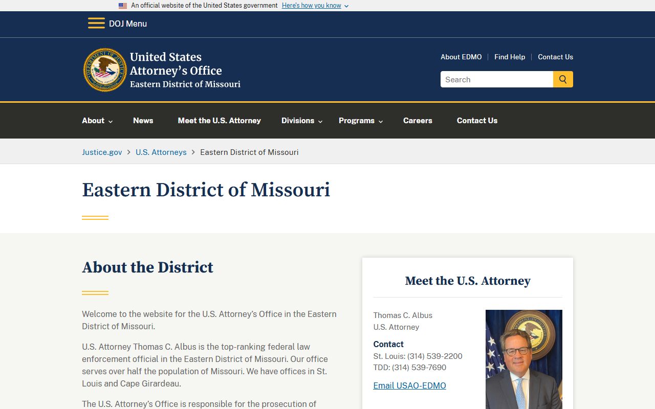 Bollinger County arrest records federal court charge source