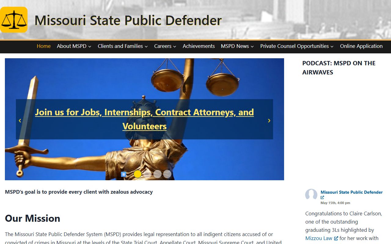 Bollinger County criminal court records Missouri public defender